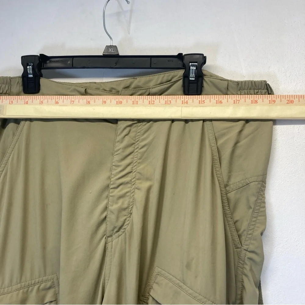 Free Soldier Tactical Gear Pants Mens 36 Khaki Cargo Security Belted Quick Dry - Picture 8 of 16